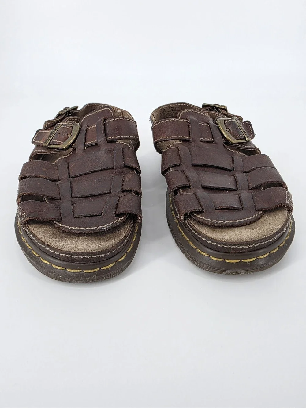 Dr. Martens AirWair Leather Fisherman Sandals, Sz 10